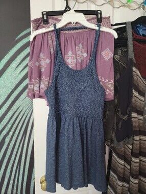 Free People Halter Raw Hem Sweater